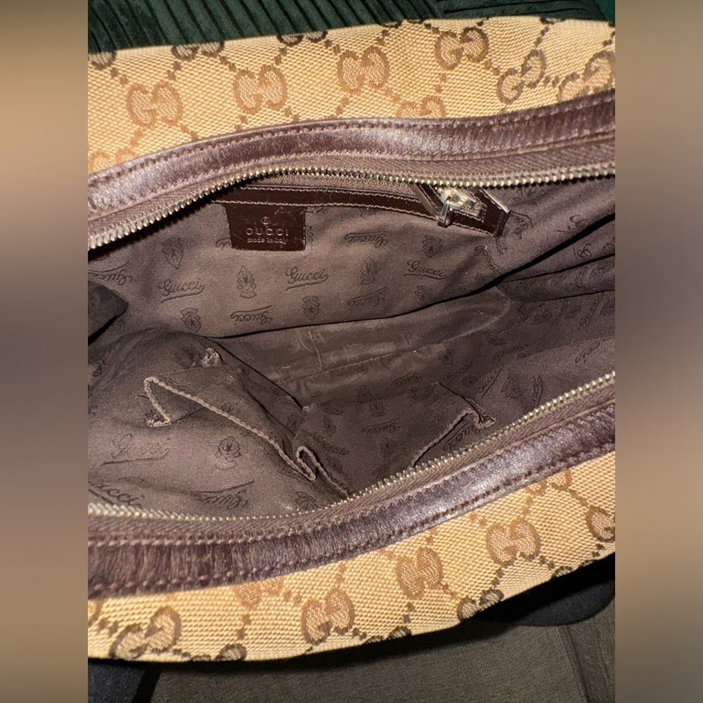 Gucci GG Canvas Medium Twins Hobo - Authentic - Picture 13 of 15